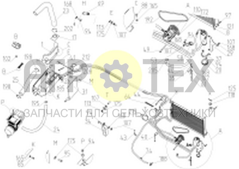 Чертеж Установка климатической системы (161.76.00.000)